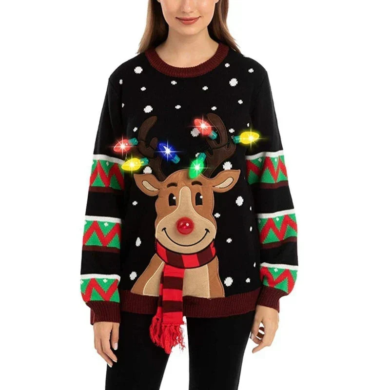 Holly | Light-Up Christmas Sweater
