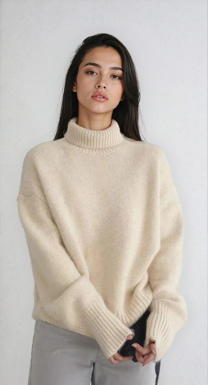 Colette Grace | Relaxed Turtleneck Sweater