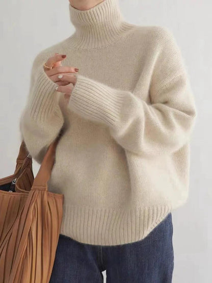 Colette Grace | Relaxed Turtleneck Sweater