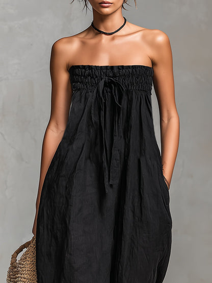 Stella Strapless Jumpsuit