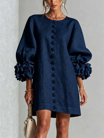 Rosalie | Button-Down Mini Dress