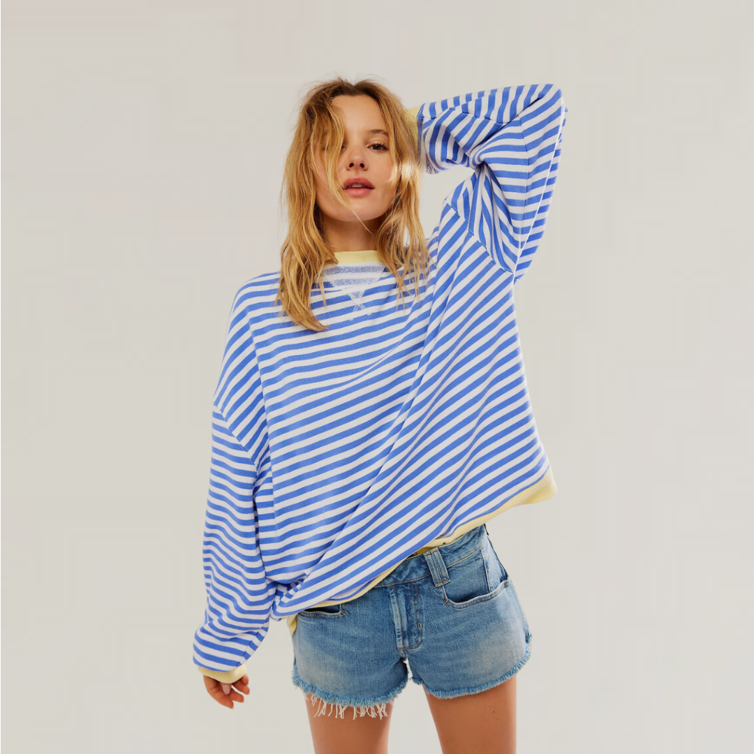 Florence | Relaxed Striped Sweater