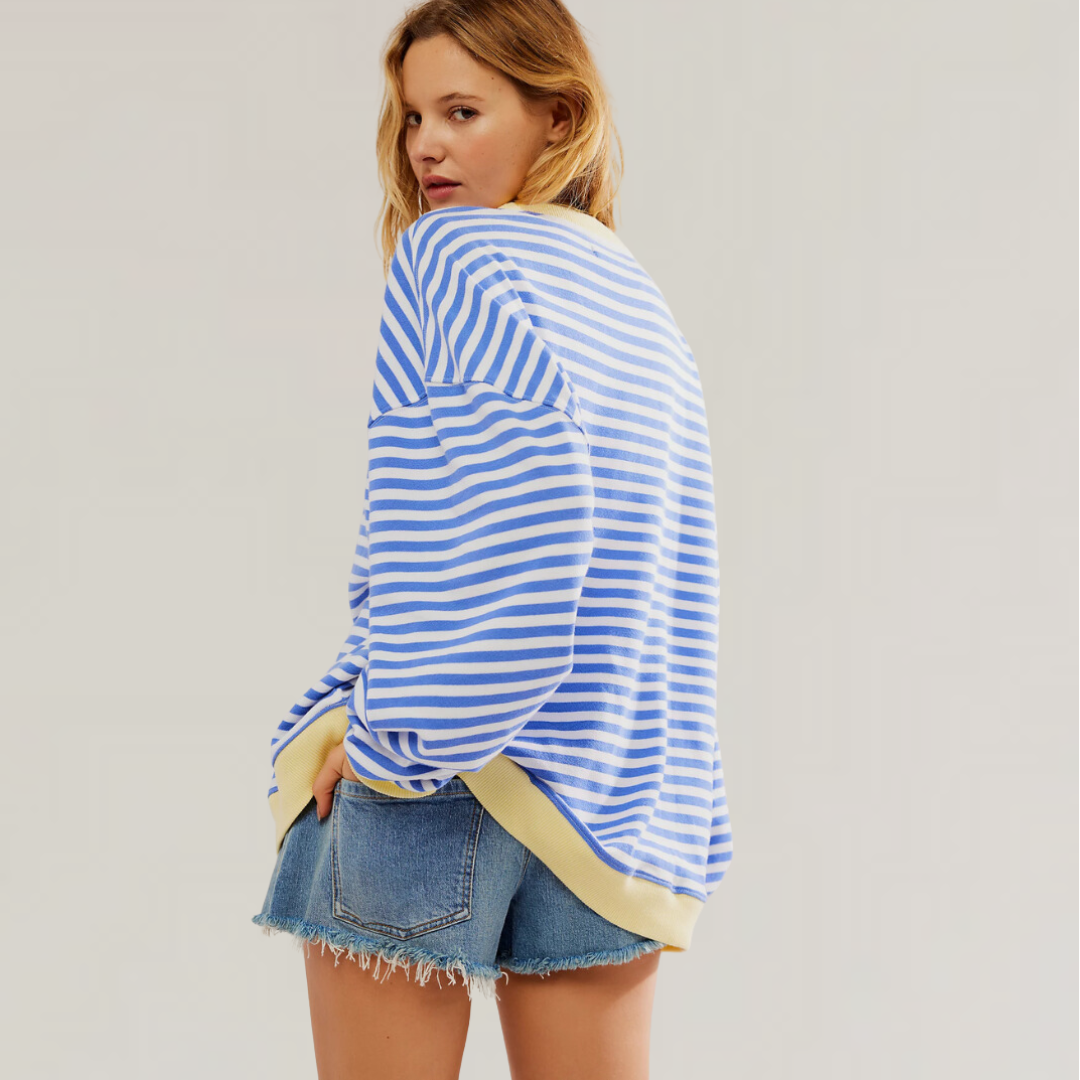 Florence | Relaxed Striped Sweater
