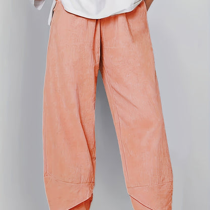 Glenda – Asymmetric Crop Pants