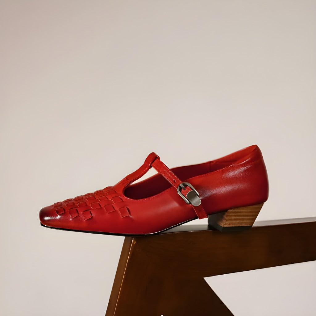 Murel Genuine Leather Flats