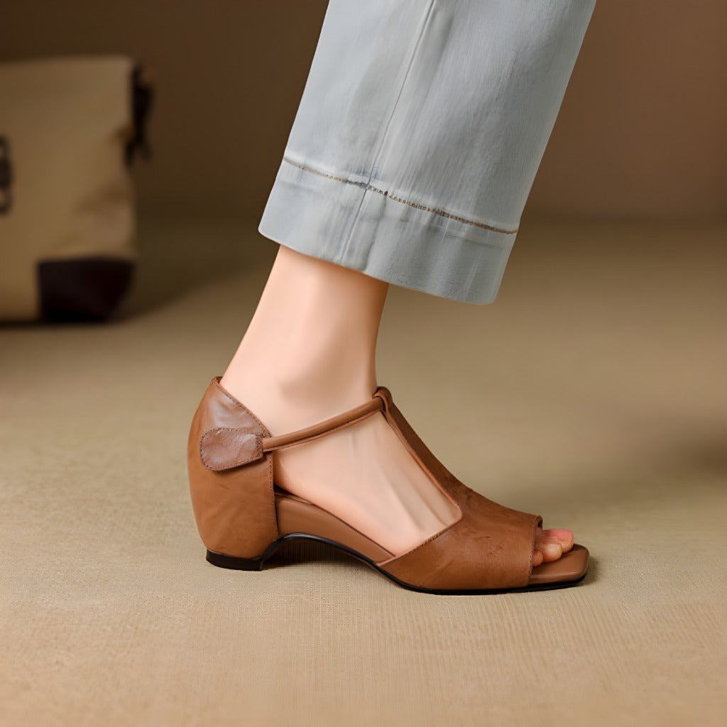 Zavia Genuine Leather Sandals