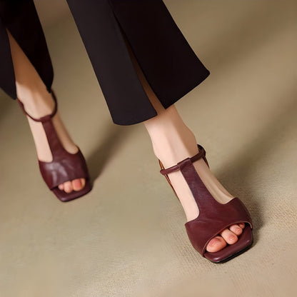 Zavia Genuine Leather Sandals