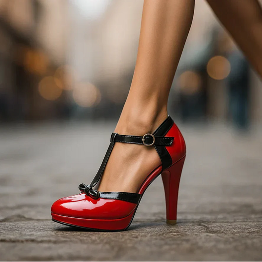 BOW-TIE HEELS