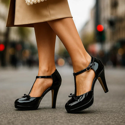 BOW-TIE HEELS