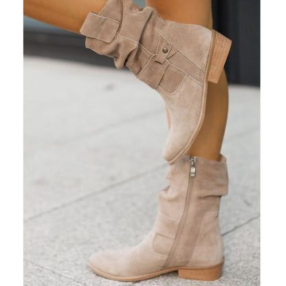 Leather-Style Boots