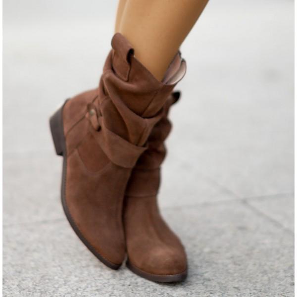 Leather-Style Boots