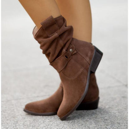 Leather-Style Boots