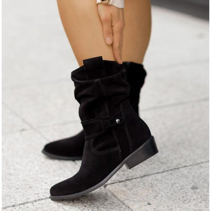 Leather-Style Boots