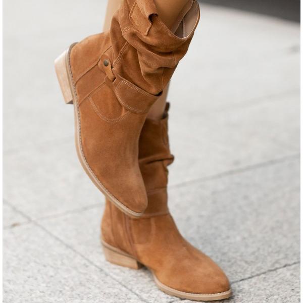 Leather-Style Boots