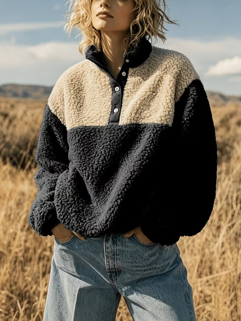 Avery Sherpa Fleece Pullover