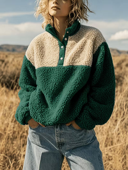 Avery Sherpa Fleece Pullover
