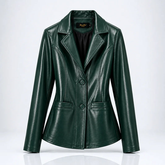 Valentina Leather Blazer