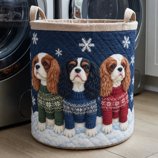 Cozy Cavalier Trio Laundry Basket - 2