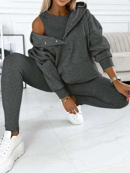 Alice Three-Piece Sweatshirt Set