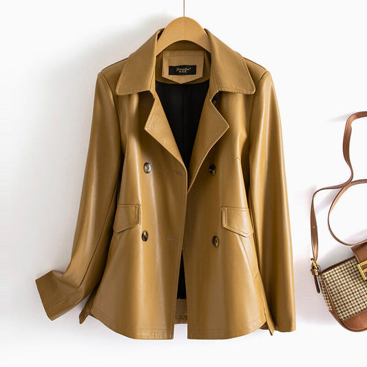 Vera Sheepskin Leather Jacket