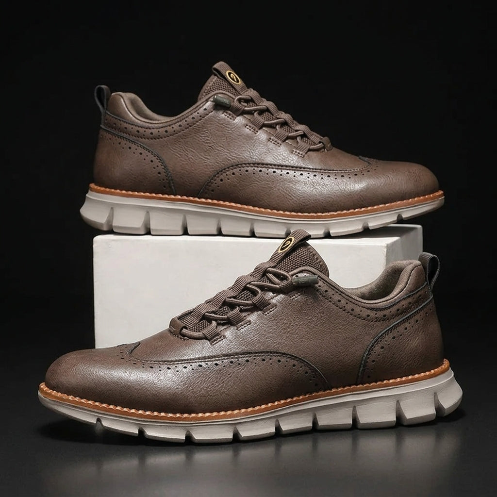 Clifton Oxford Leather Sneakers