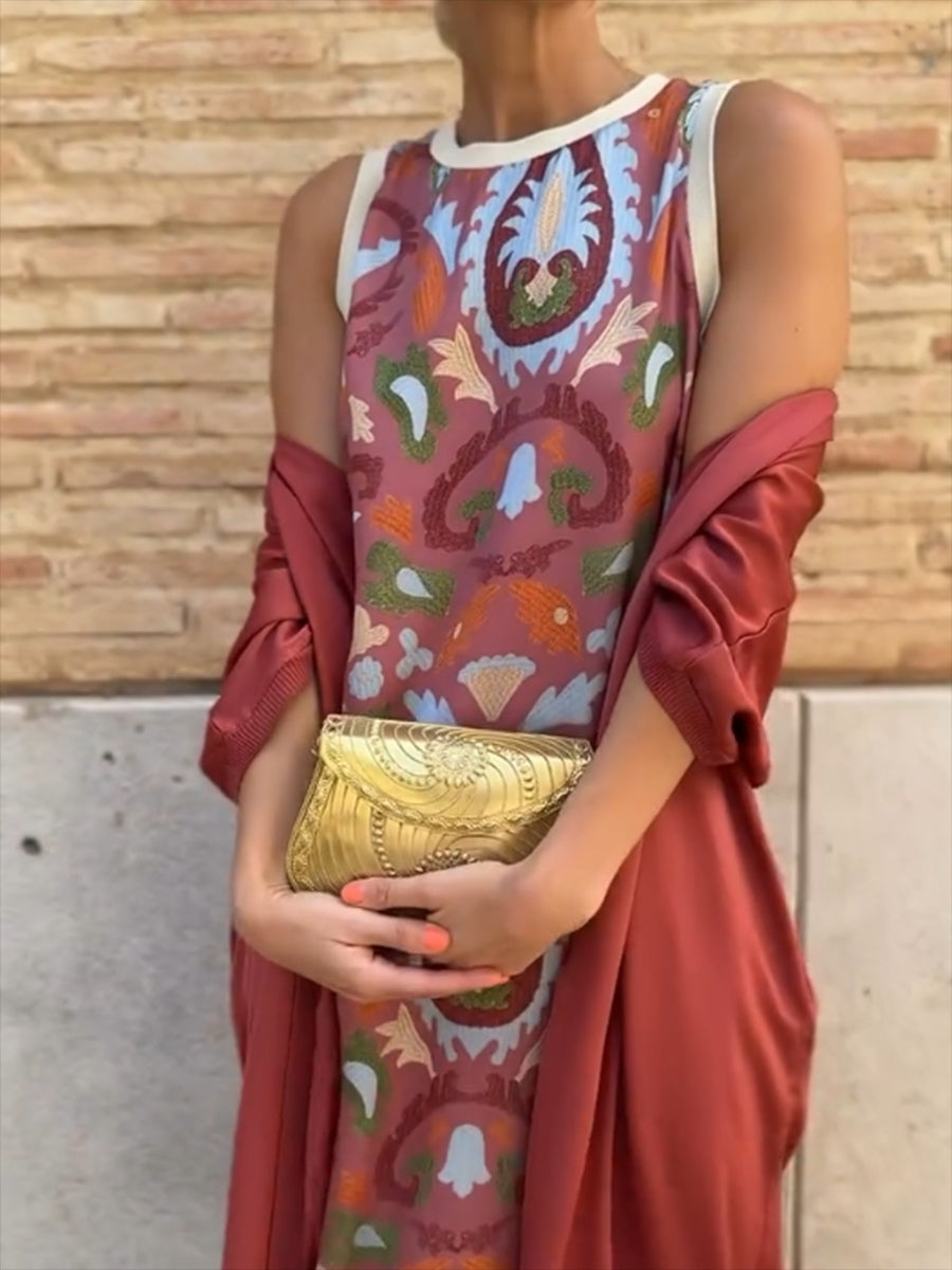 Eloise Cape Dress
