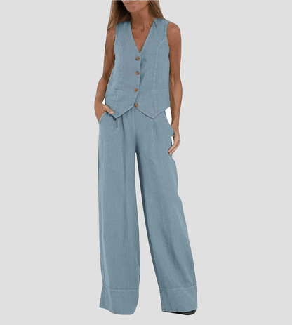Nathalie Cotton Leisure Suit