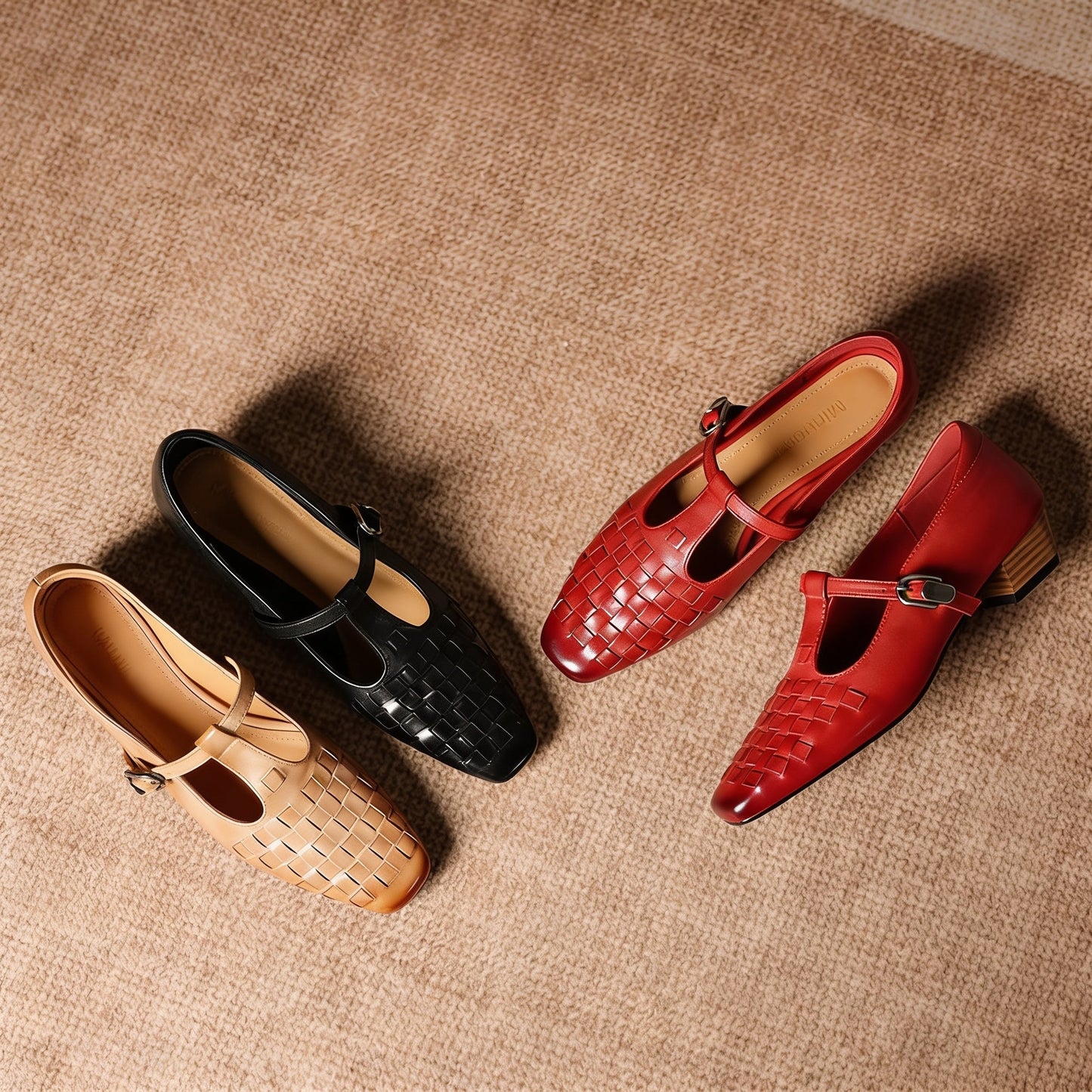 Murel Genuine Leather Flats