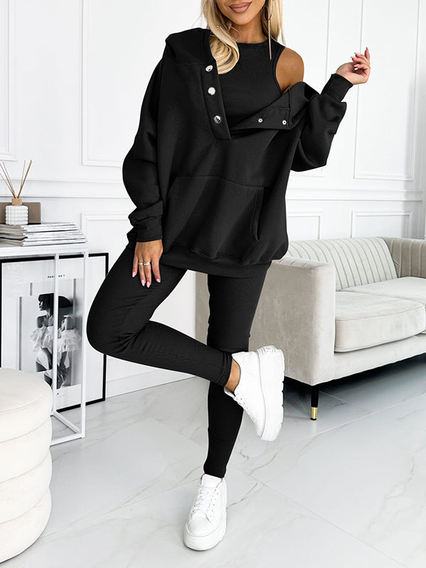 Alice Three-Piece Sweatshirt Set