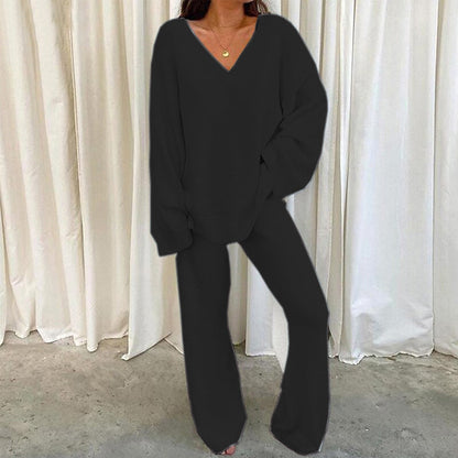 Zeinab V-neck Two-piece Set