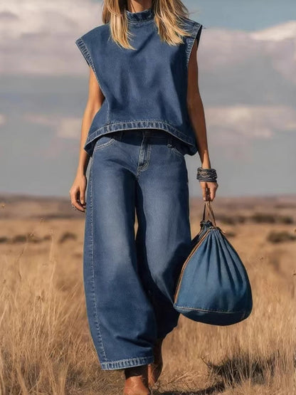 Merlina | Loose Set with Wide Trousers
