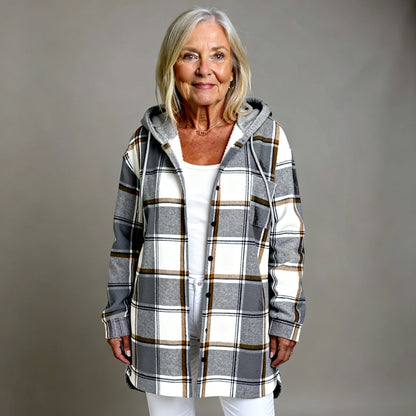 MARTINA | WOMEN'S MESH BUTTON PLACKET JACKET