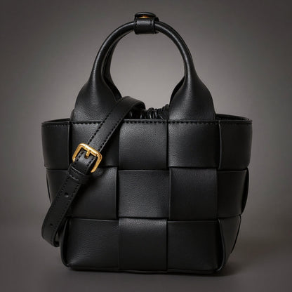 Wynn Woven Mini Basket Bag