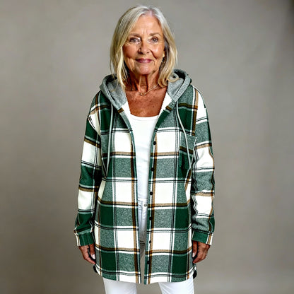 MARTINA | WOMEN'S MESH BUTTON PLACKET JACKET