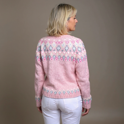 ROSALIE | COSY PINK CARDIGAN