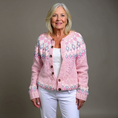 ROSALIE | COSY PINK CARDIGAN