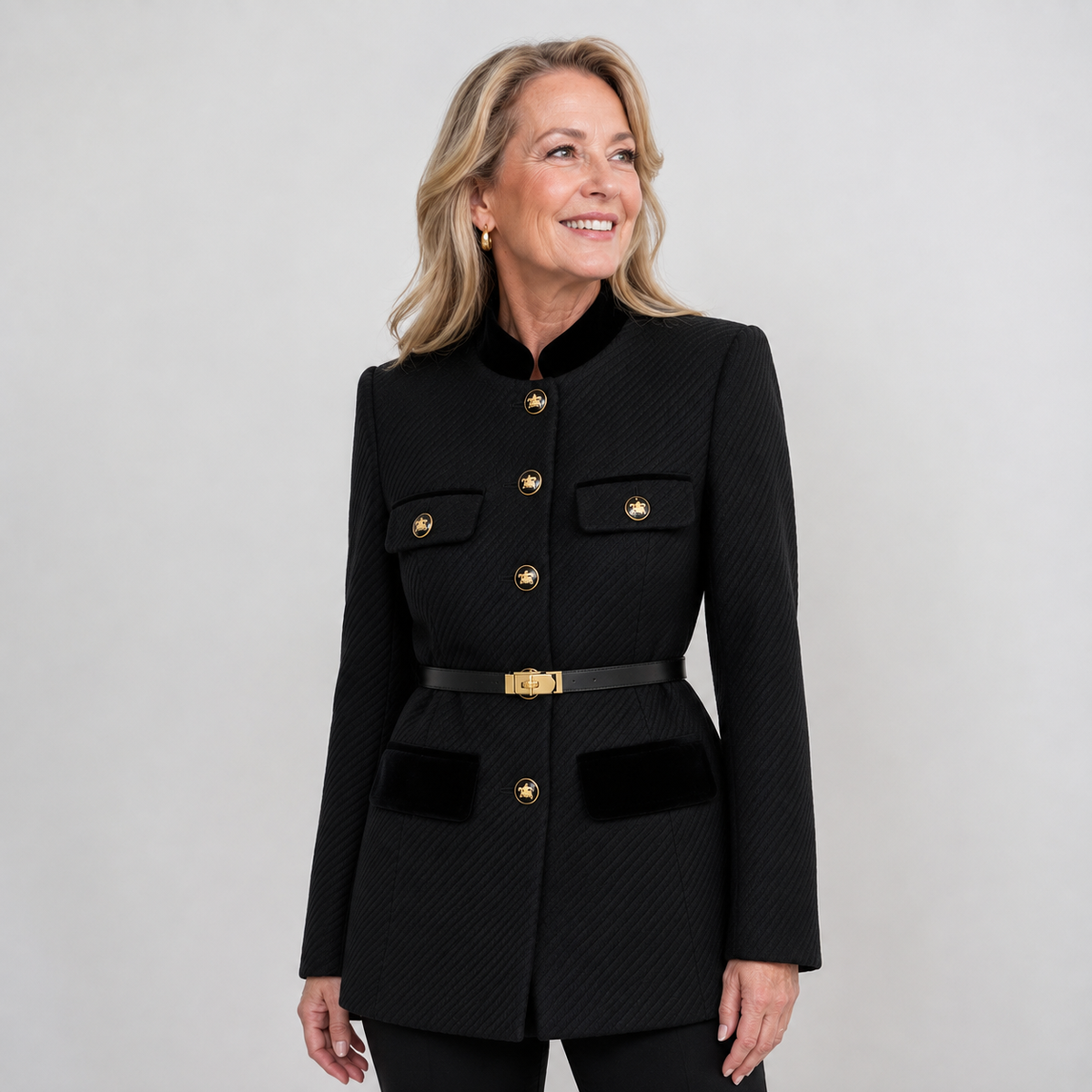 Georgina | Tailored Contrast Jacket