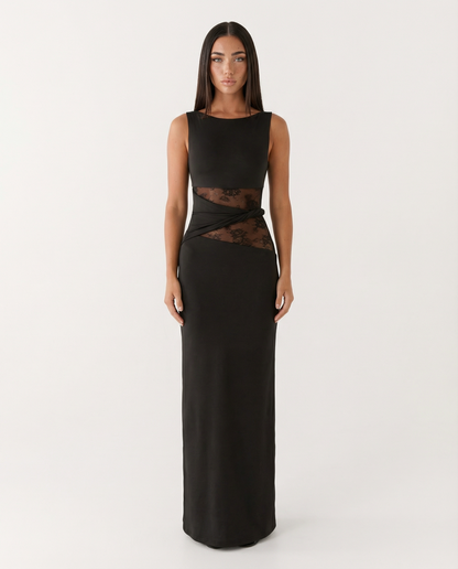 Lace Illusion Maxi