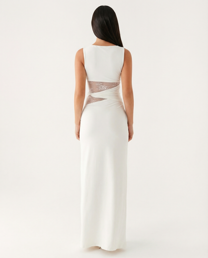 Lace Illusion Maxi