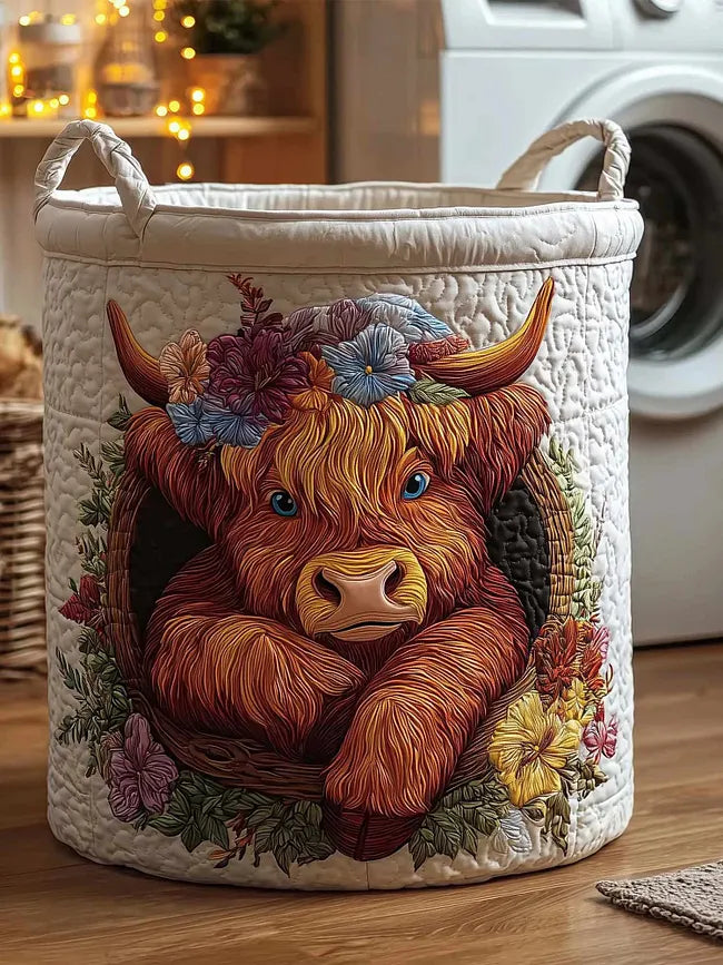 Holiday Farmstead Laundry Basket - 2