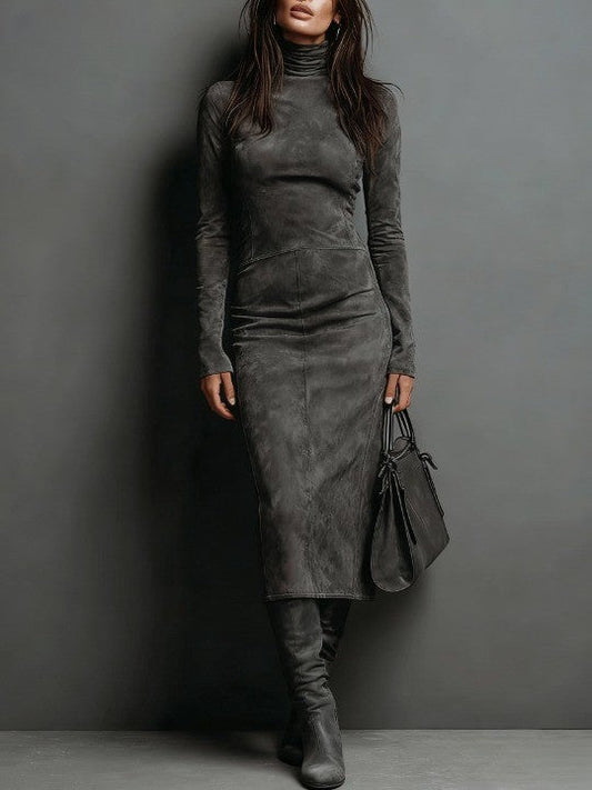 Lorraine | Long-Sleeve Midi Dress