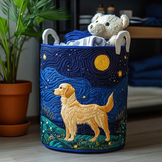 Moonlit Golden Companion Laundry Basket - 2