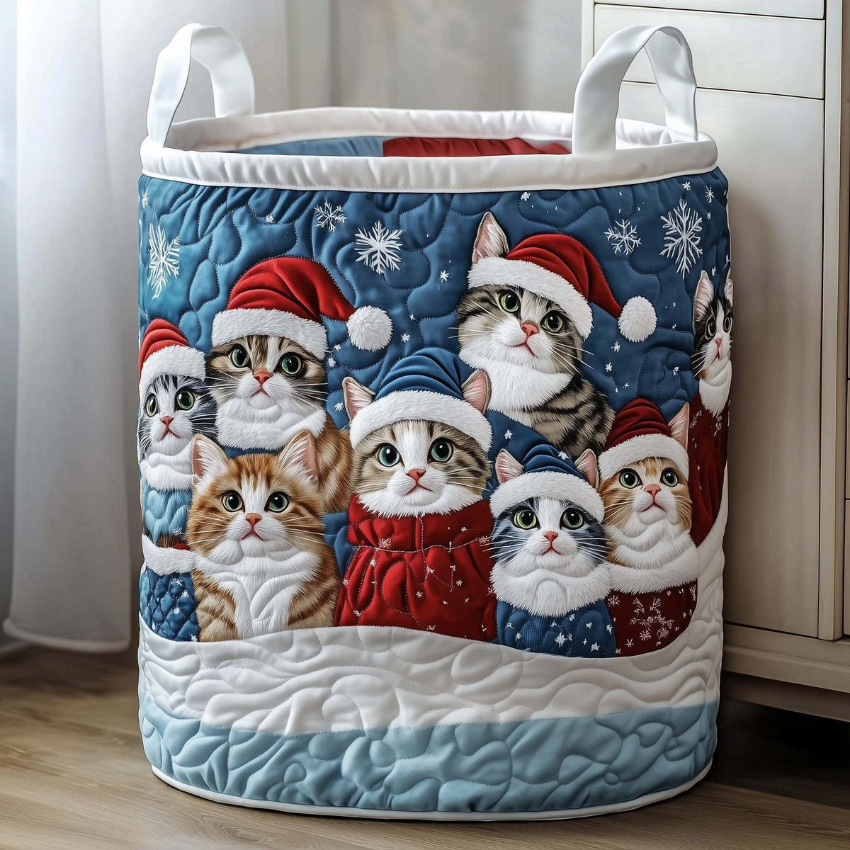 Santa Paws Parade Laundry Basket - 2