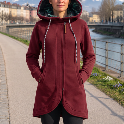 Sally | North West Jacket in Arctic Red